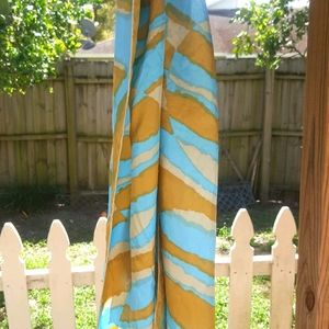 - Vintage USNA 100% silk scarf